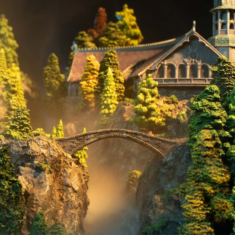 Weta - Rivendell Limited Edition Environment – Der Herr der Ringe – LOTR: Hobbits