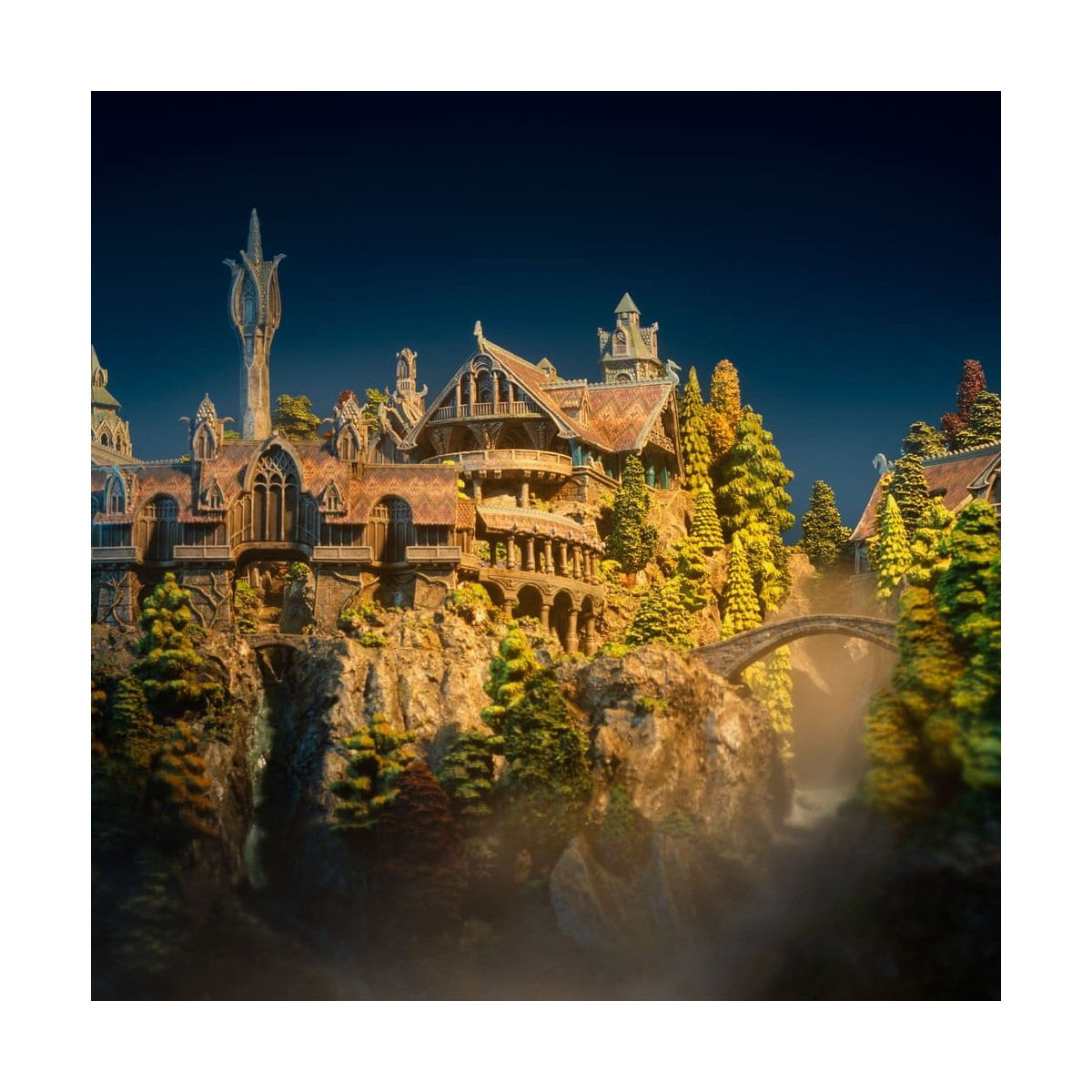 Weta - Rivendell Limited Edition Environment – Der Herr der Ringe – LOTR: Hobbits