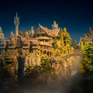 Weta - Rivendell Limited Edition Environment – Der Herr der Ringe – LOTR: Hobbits