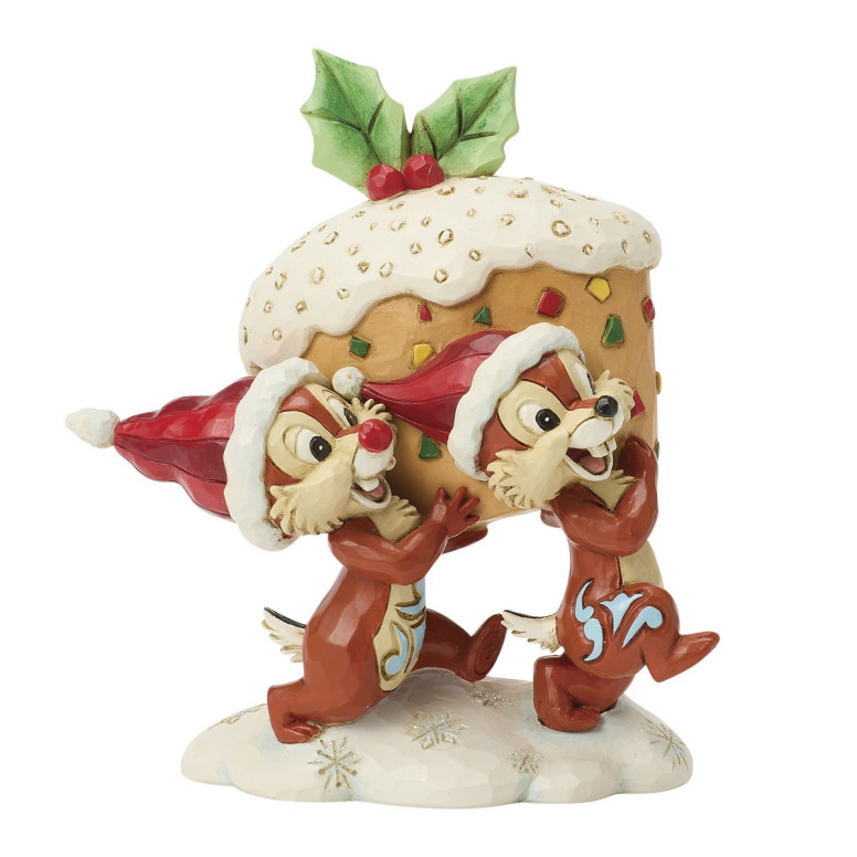 Enesco - Chip & Dale und der Obstkuchen – „ Disney “ Traditions von Jim Shore – Chip and Dale Fruit Cake