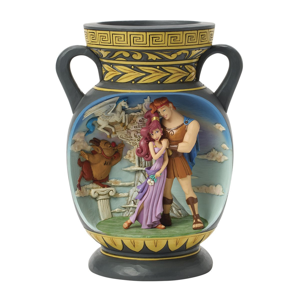 Enesco - Hercule-Vase „Scene“ – Hercules – „ Disney “ Tradition von Jim Shore