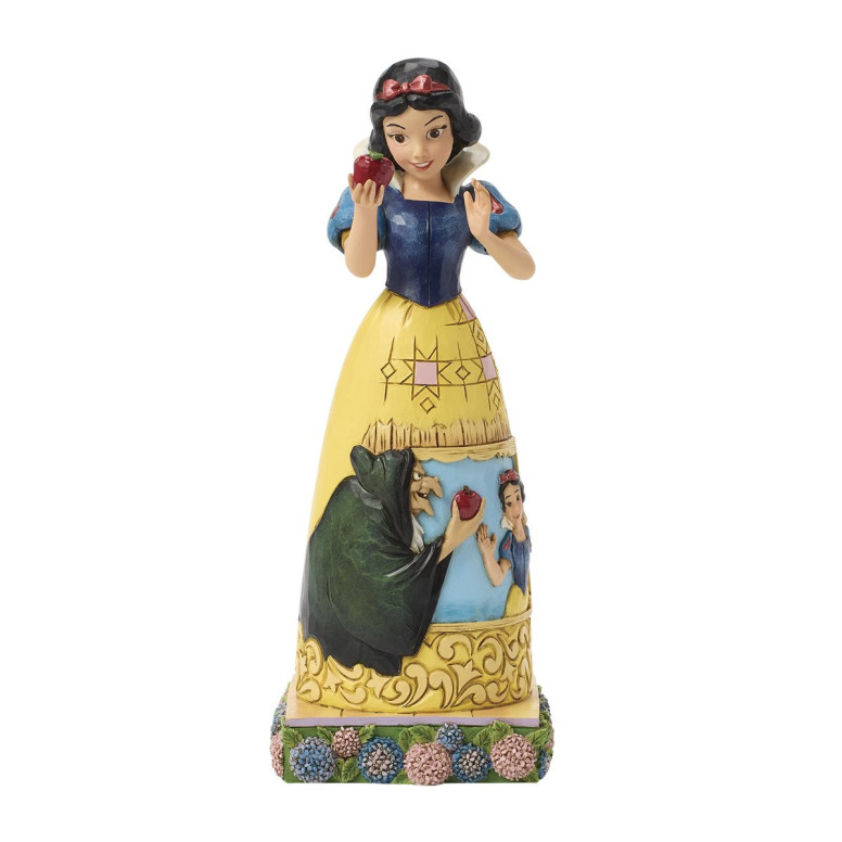 Enesco Disney - SCHNEEWEISS MIT APFEL-KLEID – Schneewittchen und die sieben Zwerge: Traditions-Serie von Jim Shore