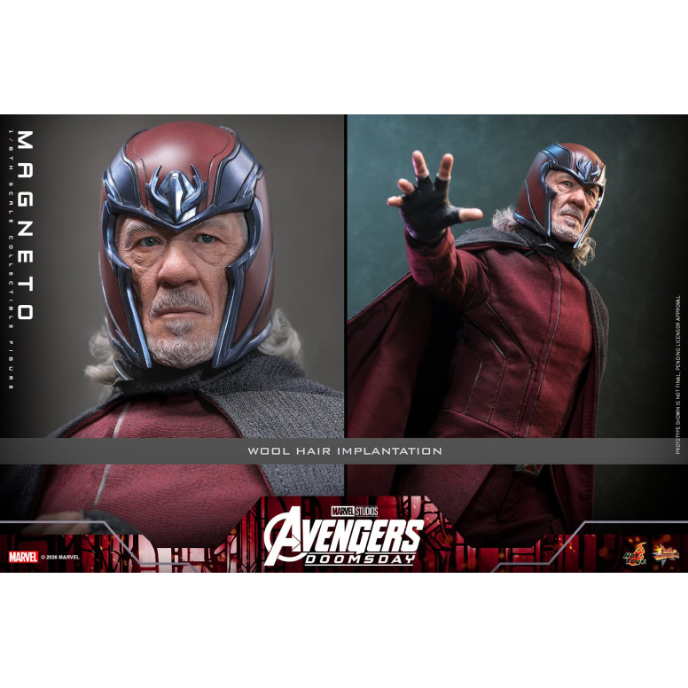 Hot Toys – Magneto „ MMS “ im Maßstab 1:6 – „ Avengers “: Doomsday
