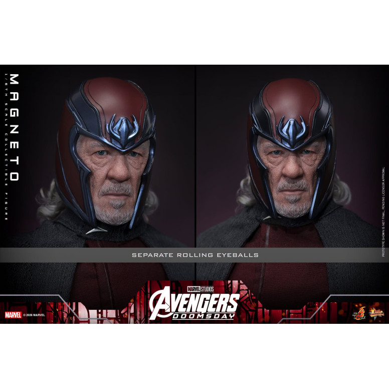 Hot Toys – Magneto „ MMS “ im Maßstab 1:6 – „ Avengers “: Doomsday