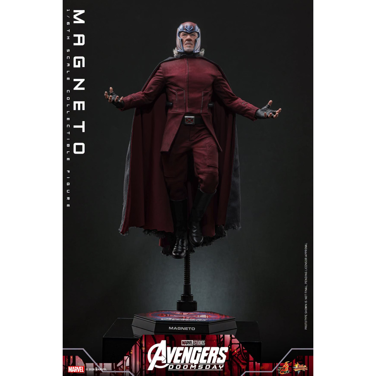 Hot Toys – Magneto „ MMS “ im Maßstab 1:6 – „ Avengers “: Doomsday