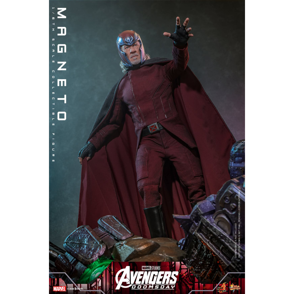 Hot Toys – Magneto „ MMS “ im Maßstab 1:6 – „ Avengers “: Doomsday