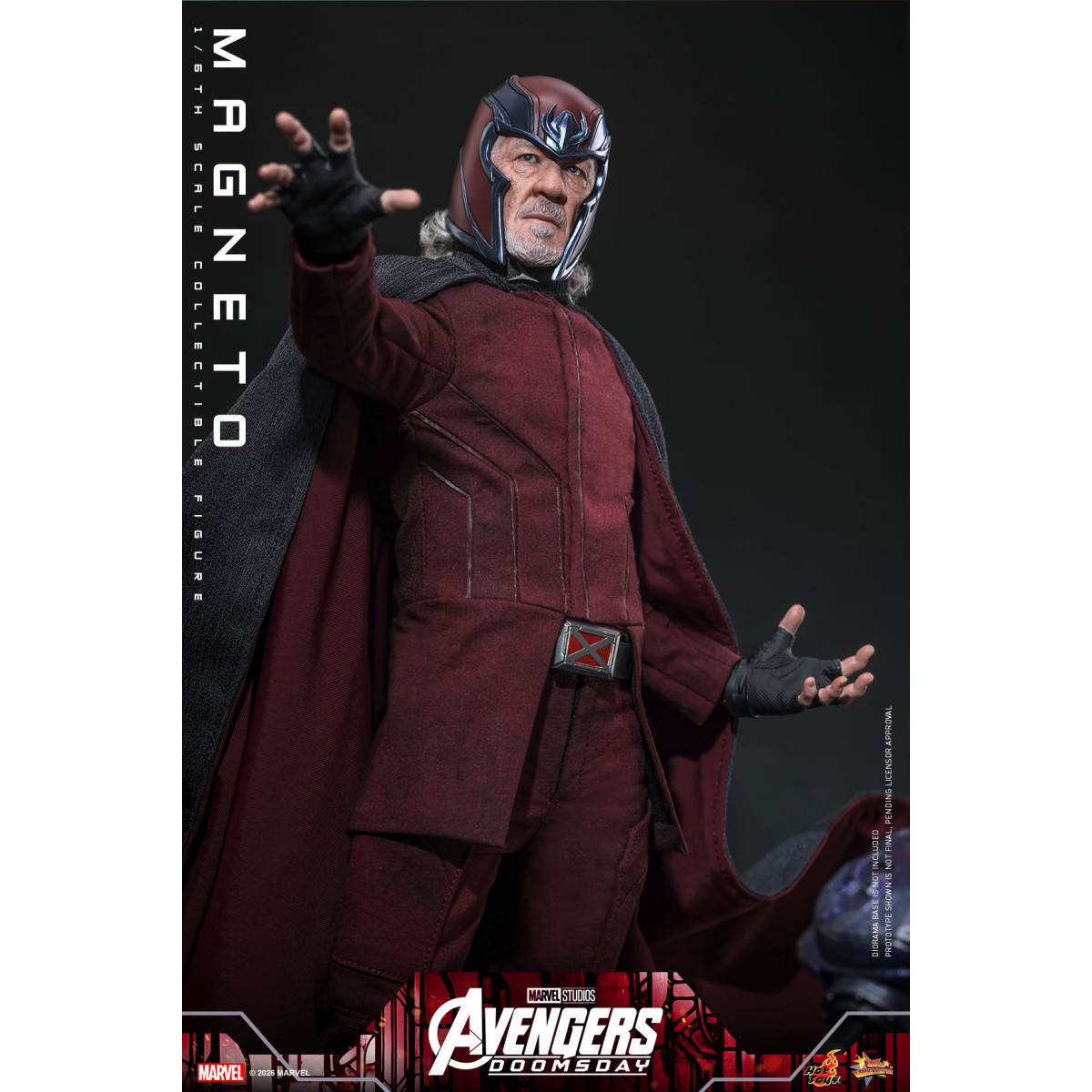 Hot Toys – Magneto „ MMS “ im Maßstab 1:6 – „ Avengers “: Doomsday