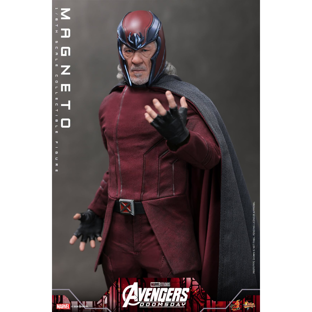 Hot Toys – Magneto „ MMS “ im Maßstab 1:6 – „ Avengers “: Doomsday