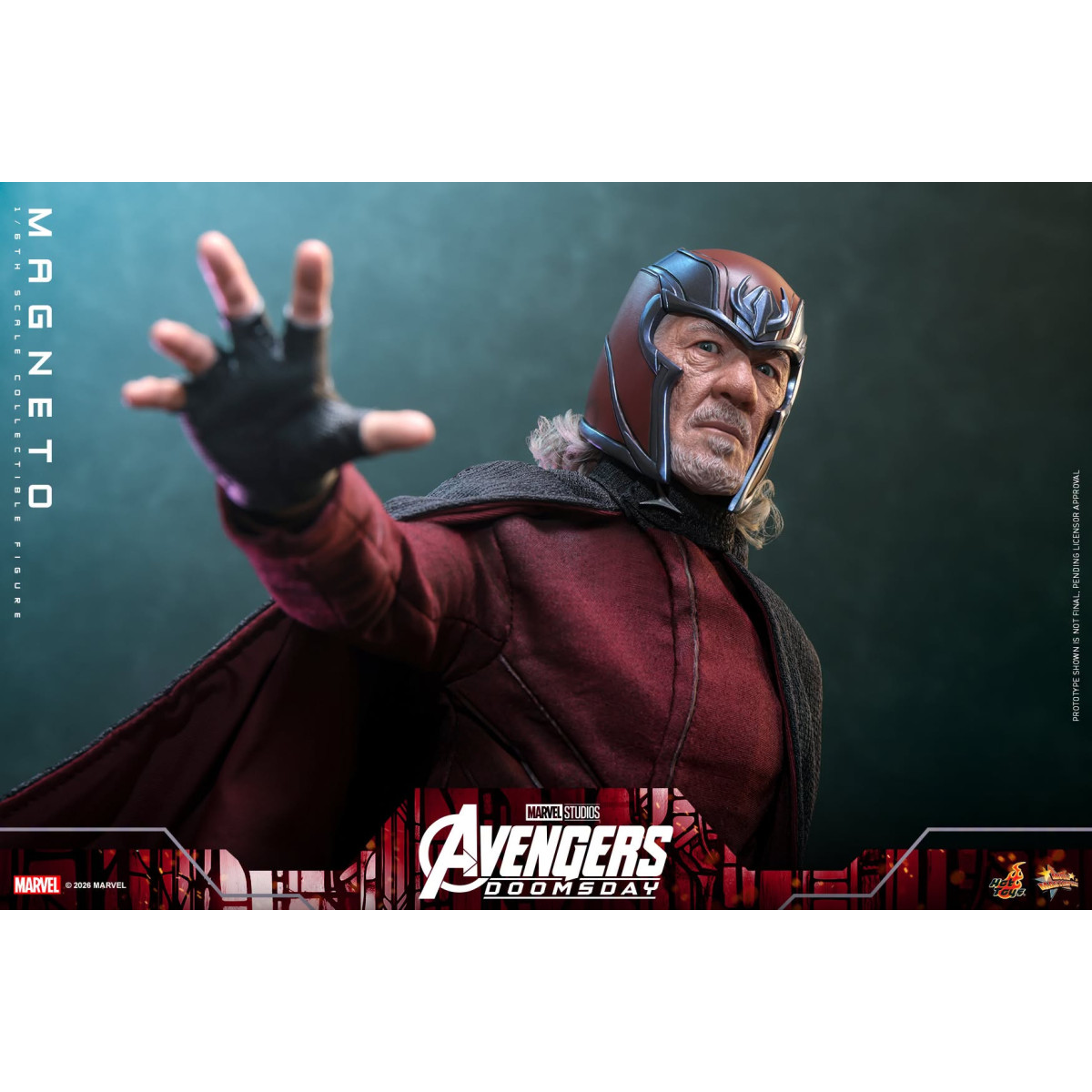 Hot Toys – Magneto „ MMS “ im Maßstab 1:6 – „ Avengers “: Doomsday