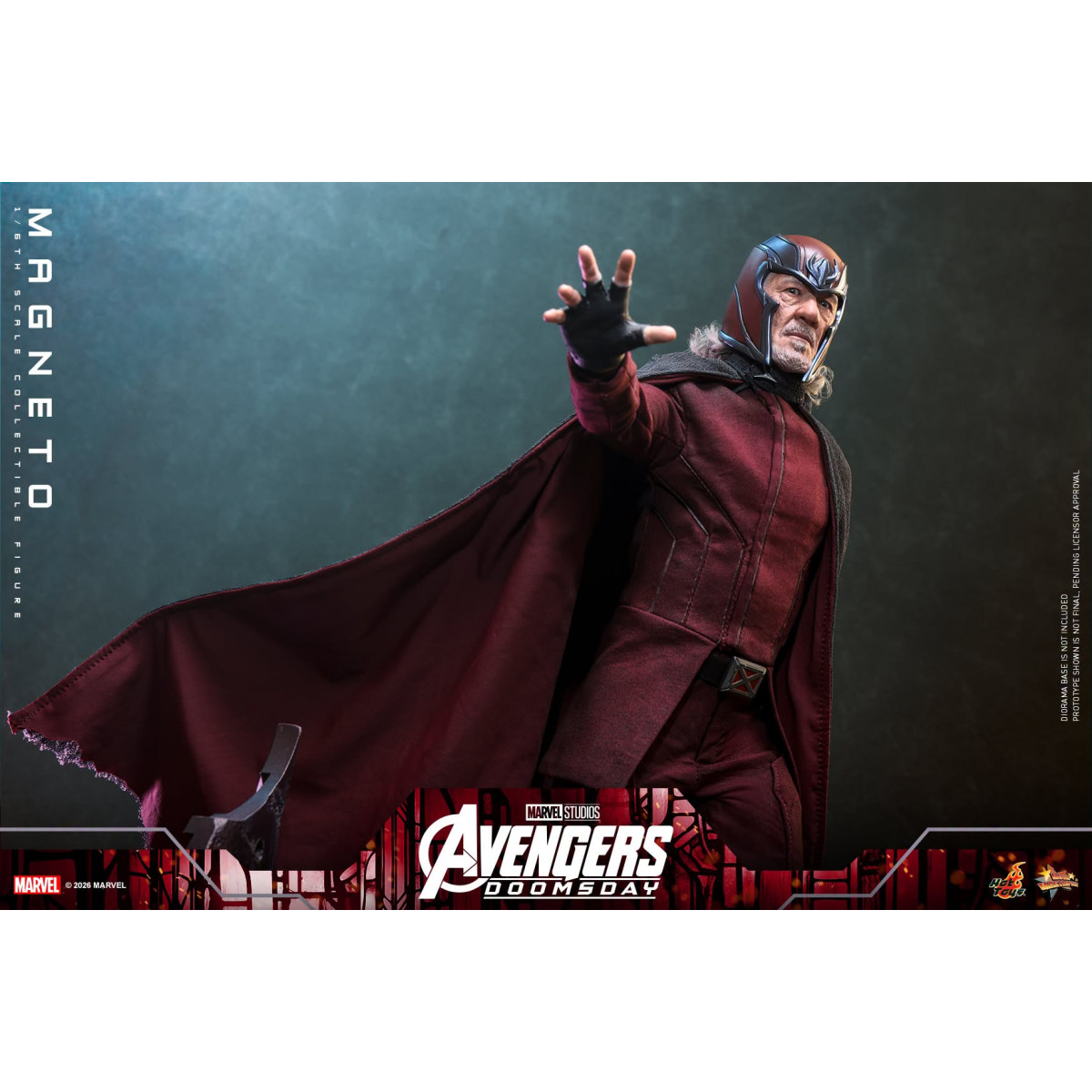 Hot Toys – Magneto „ MMS “ im Maßstab 1:6 – „ Avengers “: Doomsday