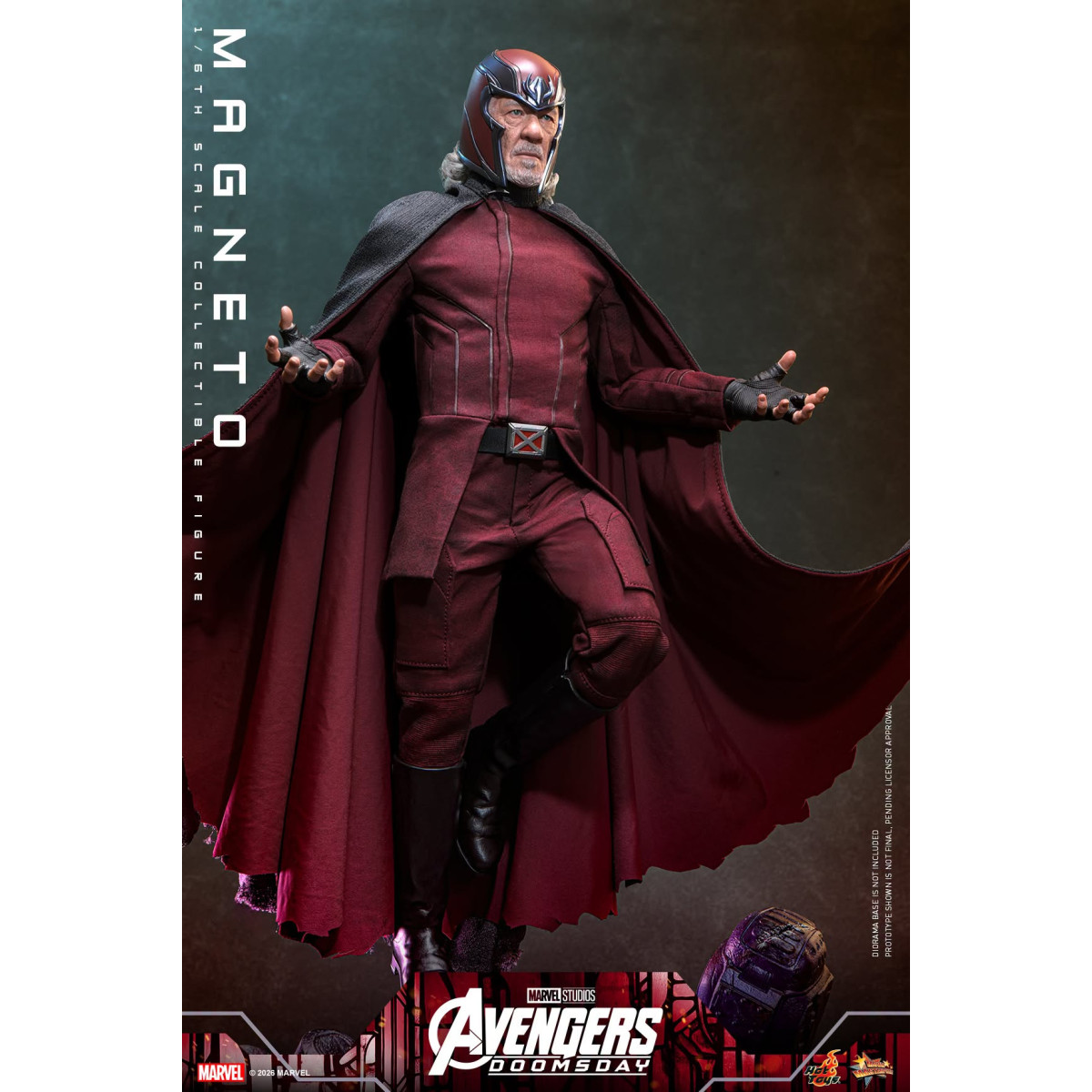 Hot Toys – Magneto „ MMS “ im Maßstab 1:6 – „ Avengers “: Doomsday