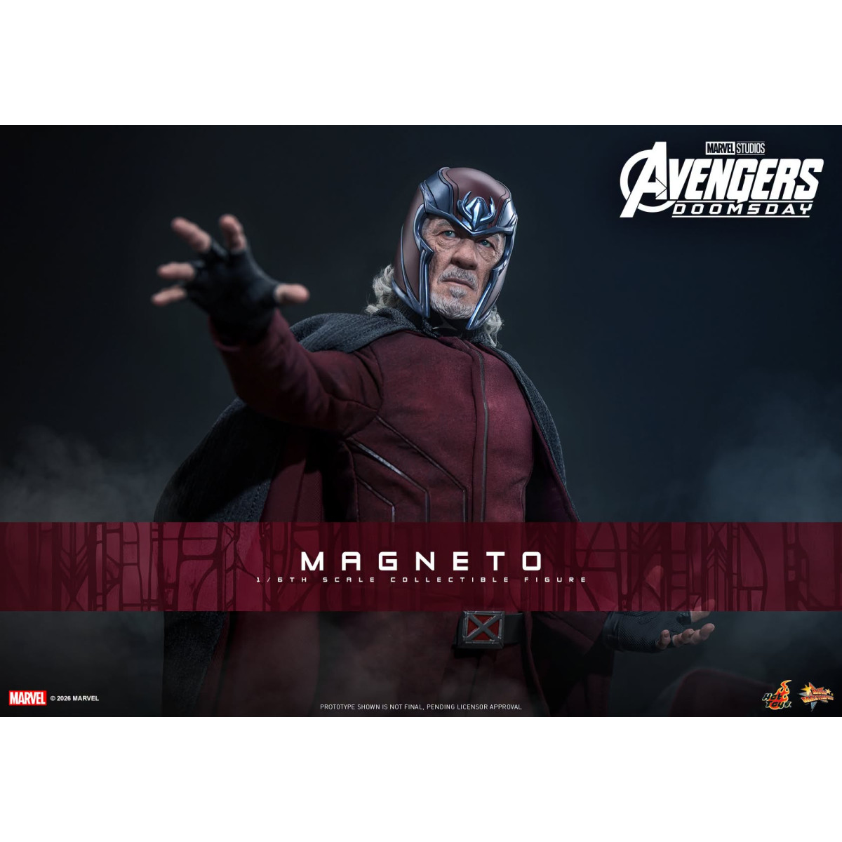 Hot Toys – Magneto „ MMS “ im Maßstab 1:6 – „ Avengers “: Doomsday