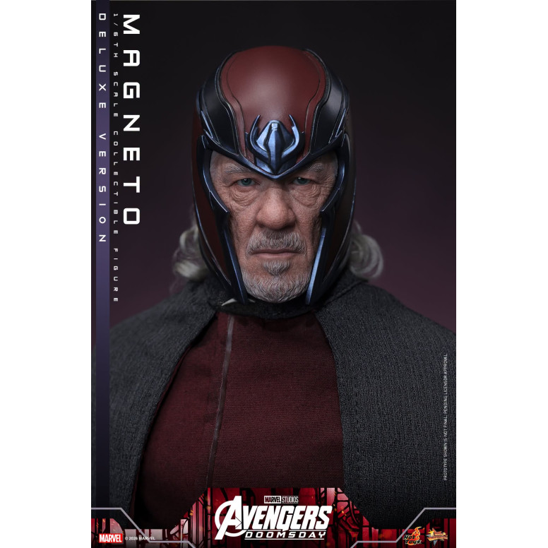 Hot Toys – Magneto Deluxe version MMS , Maßstab 1:6 – Avengers: Doomsday