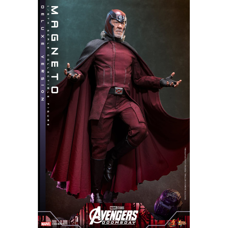 Hot Toys – Magneto Deluxe version MMS , Maßstab 1:6 – Avengers: Doomsday