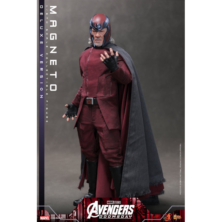 Hot Toys – Magneto Deluxe version MMS , Maßstab 1:6 – Avengers: Doomsday