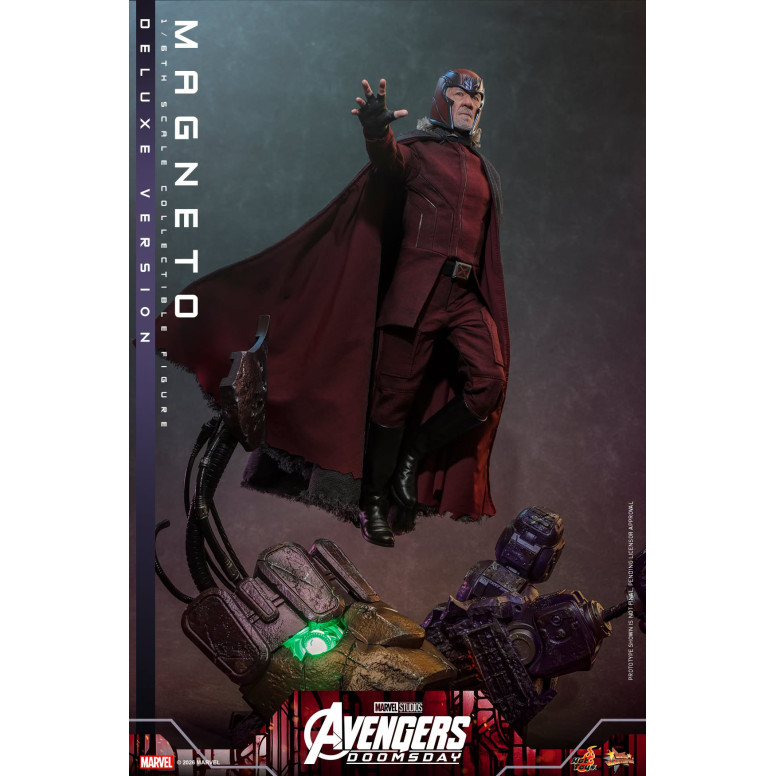 Hot Toys – Magneto Deluxe version MMS , Maßstab 1:6 – Avengers: Doomsday