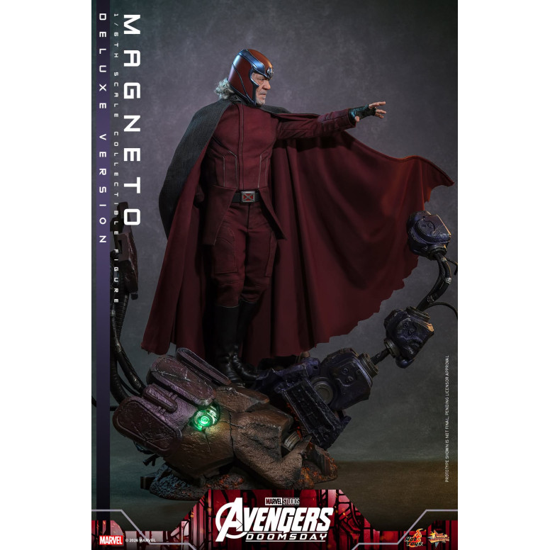 Hot Toys – Magneto Deluxe version MMS , Maßstab 1:6 – Avengers: Doomsday