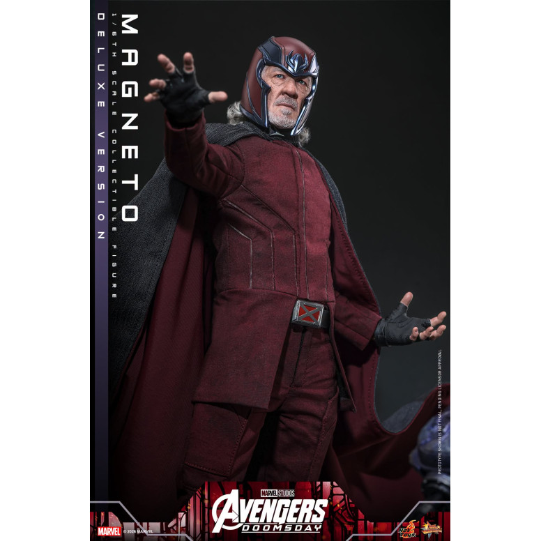 Hot Toys – Magneto Deluxe version MMS , Maßstab 1:6 – Avengers: Doomsday