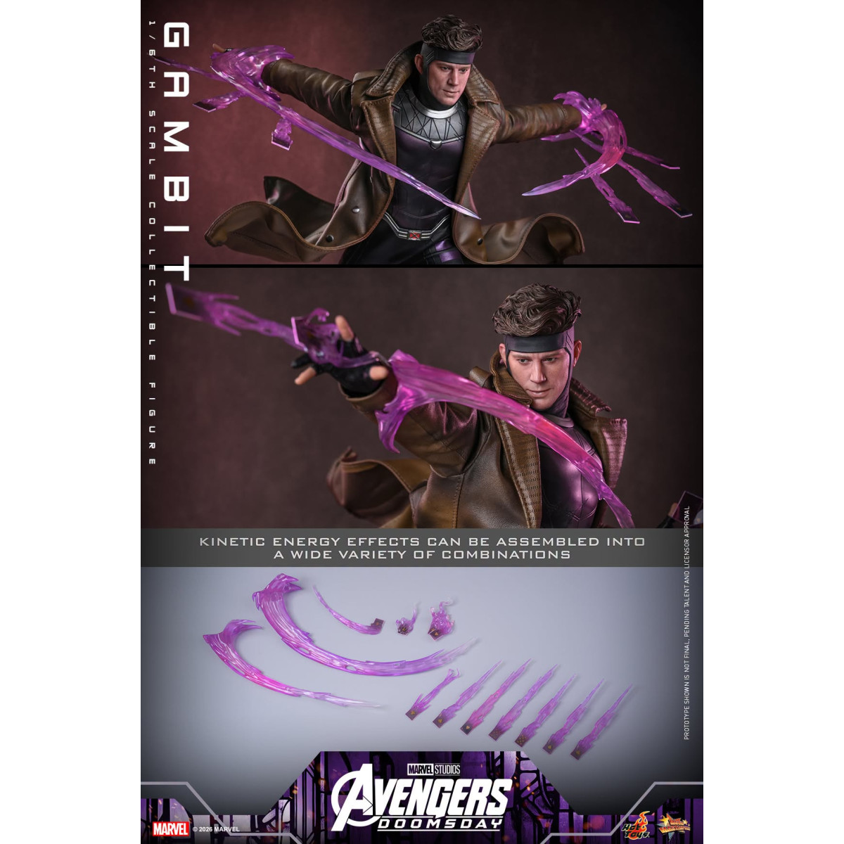 Hot Toys – Gambit MMS, Maßstab 1:6 – Avengers: Doomsday