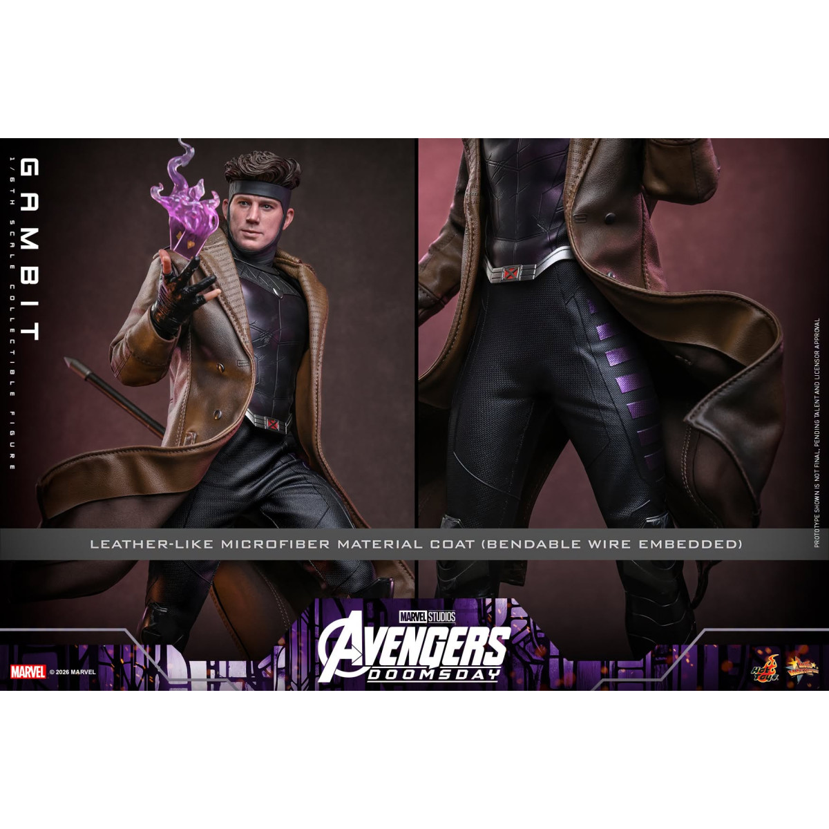 Hot Toys – Gambit MMS, Maßstab 1:6 – Avengers: Doomsday