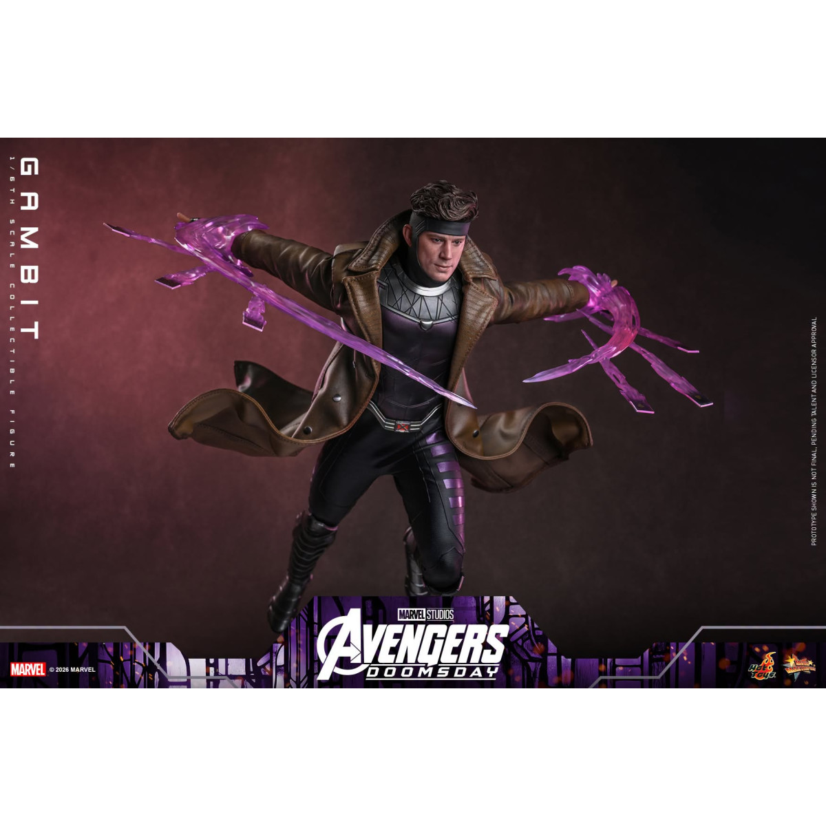 Hot Toys – Gambit MMS, Maßstab 1:6 – Avengers: Doomsday