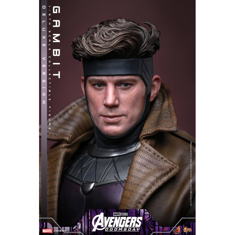 Hot Toys – Gambit Deluxe version MMS , Maßstab 1:6 – Avengers: Doomsday