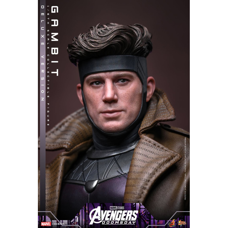Hot Toys – Gambit Deluxe version MMS , Maßstab 1:6 – Avengers: Doomsday