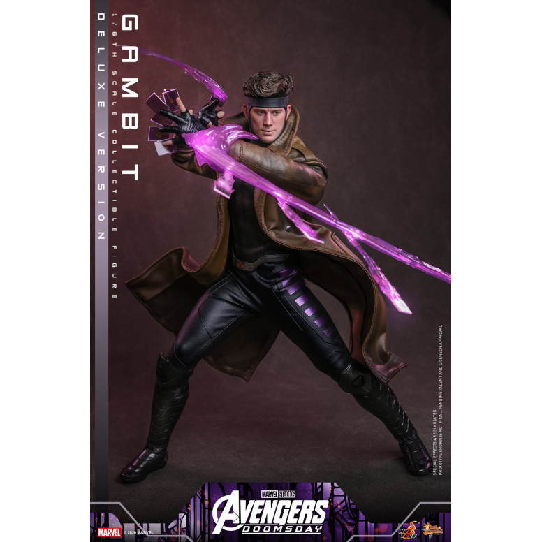 Hot Toys – Gambit Deluxe version MMS , Maßstab 1:6 – Avengers: Doomsday