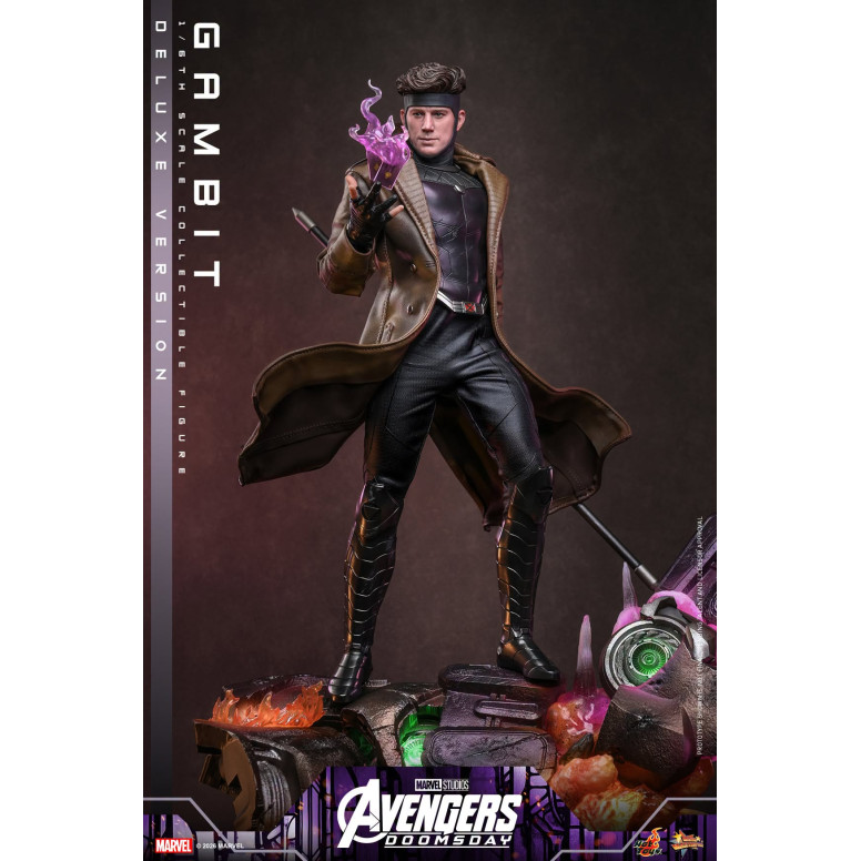 Hot Toys – Gambit Deluxe version MMS , Maßstab 1:6 – Avengers: Doomsday