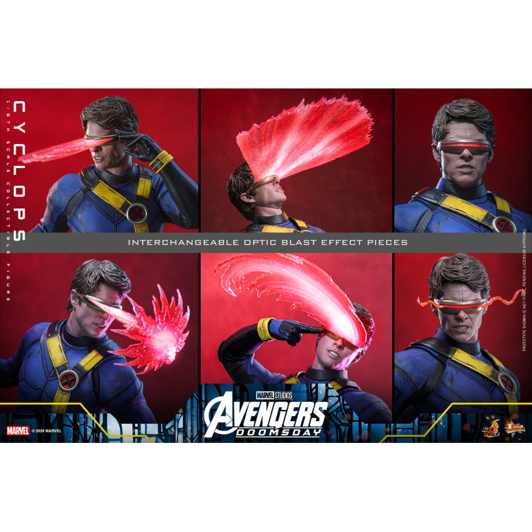 Hot Toys – Cyclops „ MMS “ im Maßstab 1:6 – „ Avengers “: Doomsday