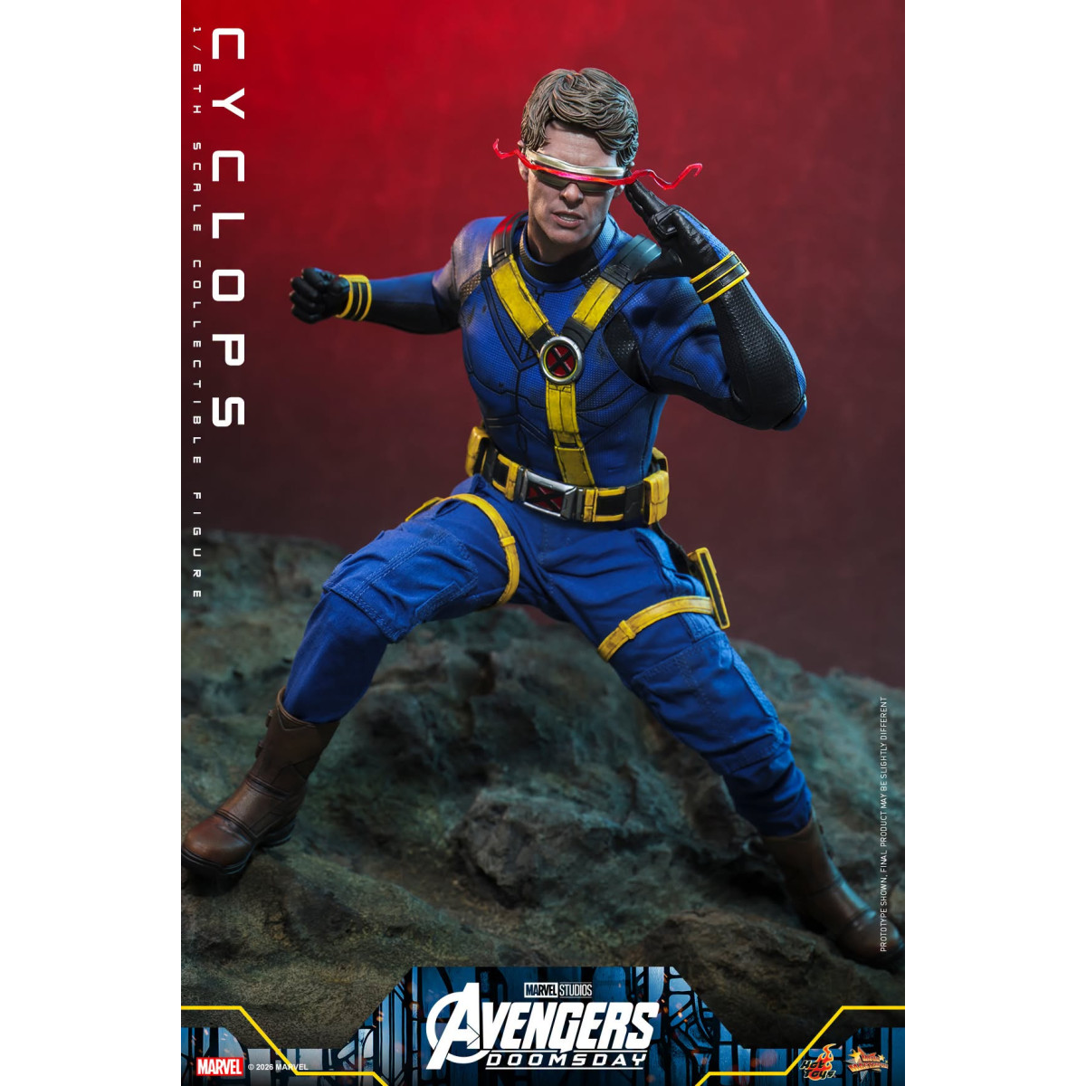 Hot Toys – Cyclops „ MMS “ im Maßstab 1:6 – „ Avengers “: Doomsday