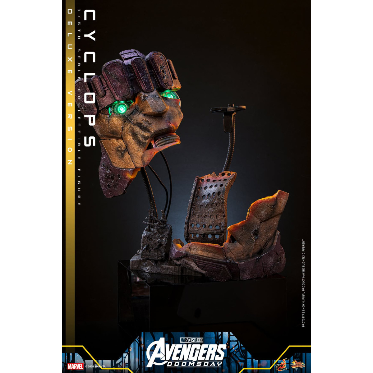 Hot Toys – Cyclops Deluxe-Version „ MMS “ im Maßstab 1:6 – „ Avengers “: Doomsday
