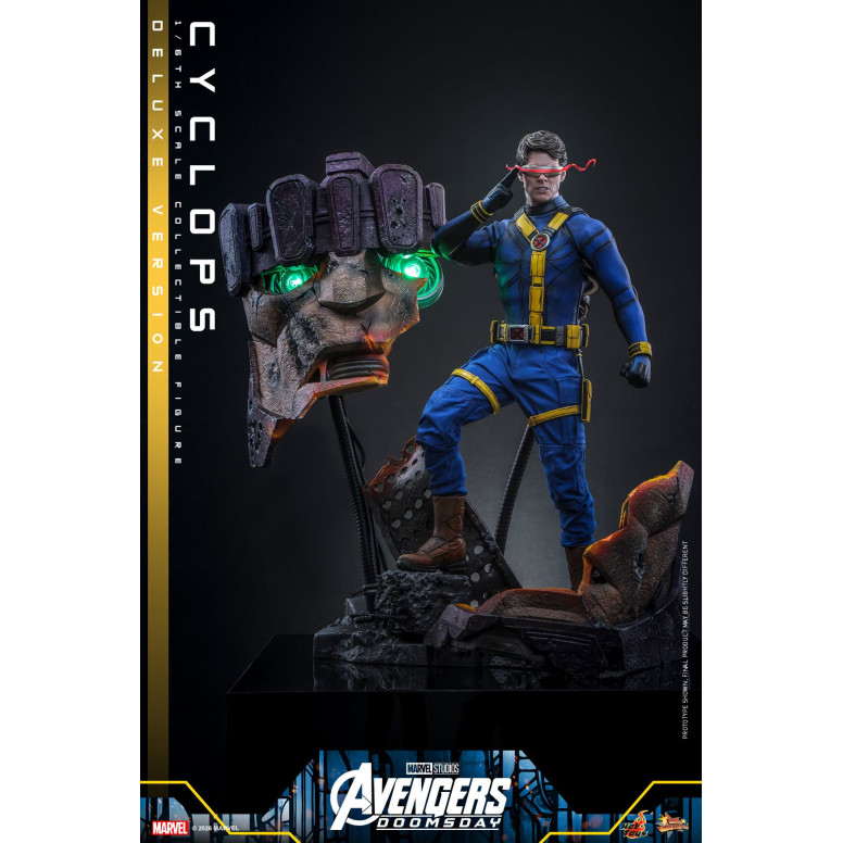 Hot Toys – Cyclops Deluxe-Version „ MMS “ im Maßstab 1:6 – „ Avengers “: Doomsday