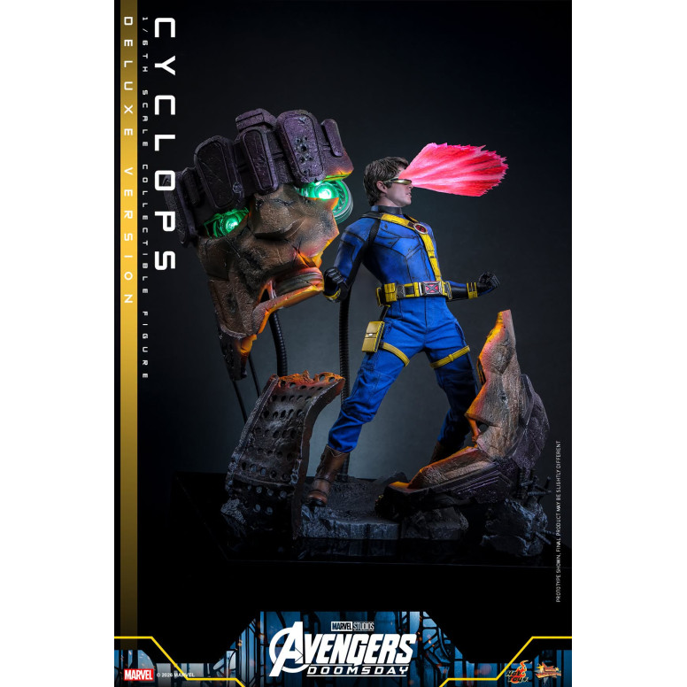 Hot Toys – Cyclops Deluxe-Version „ MMS “ im Maßstab 1:6 – „ Avengers “: Doomsday