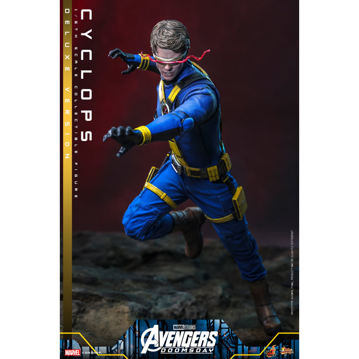 Hot Toys – Cyclops Deluxe-Version „ MMS “ im Maßstab 1:6 – „ Avengers “: Doomsday