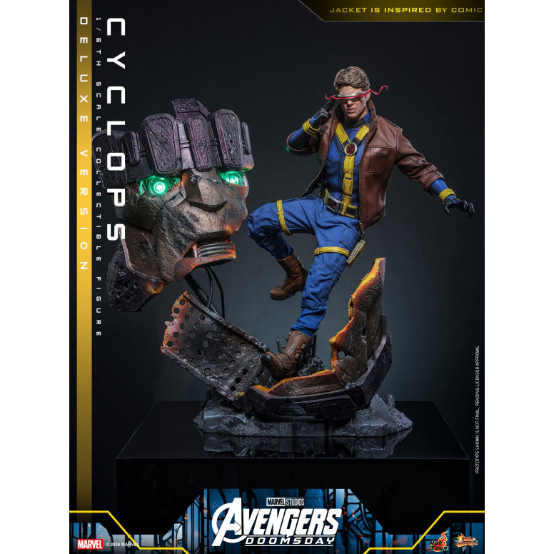 Hot Toys – Cyclops Deluxe-Version „ MMS “ im Maßstab 1:6 – „ Avengers “: Doomsday