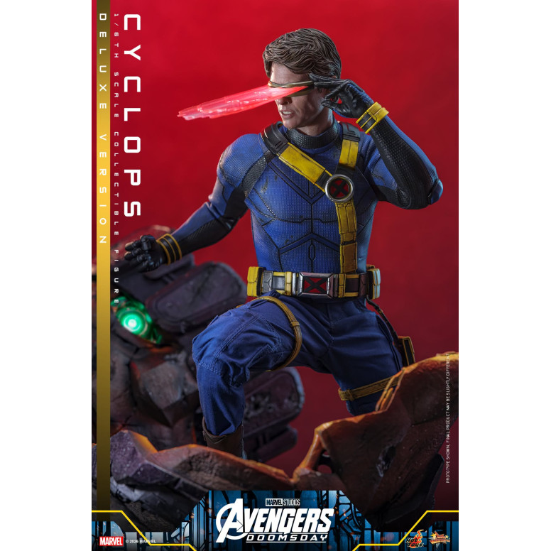 Hot Toys – Cyclops Deluxe-Version „ MMS “ im Maßstab 1:6 – „ Avengers “: Doomsday