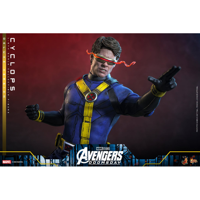Hot Toys – Cyclops Deluxe-Version „ MMS “ im Maßstab 1:6 – „ Avengers “: Doomsday
