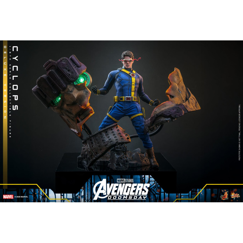 Hot Toys – Cyclops Deluxe-Version „ MMS “ im Maßstab 1:6 – „ Avengers “: Doomsday
