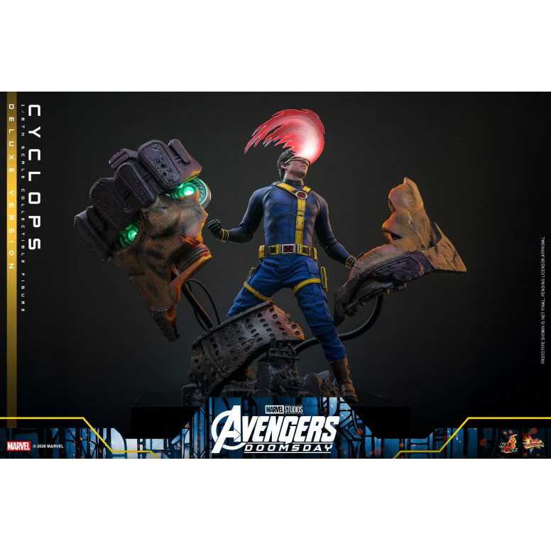 Hot Toys – Cyclops Deluxe-Version „ MMS “ im Maßstab 1:6 – „ Avengers “: Doomsday