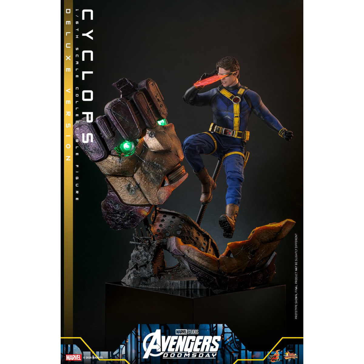 Hot Toys – Cyclops Deluxe-Version „ MMS “ im Maßstab 1:6 – „ Avengers “: Doomsday