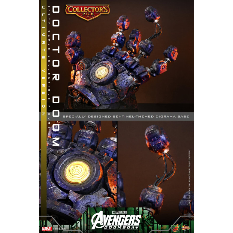 Hot Toys – Doctor Doom, Ultimate-Version MMS907, Maßstab 1:6 – Avengers: Doomsday