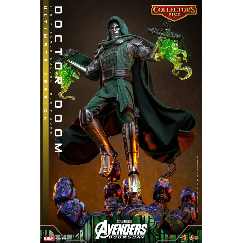 Hot Toys – Doctor Doom, Ultimate-Version MMS907, Maßstab 1:6 – Avengers: Doomsday