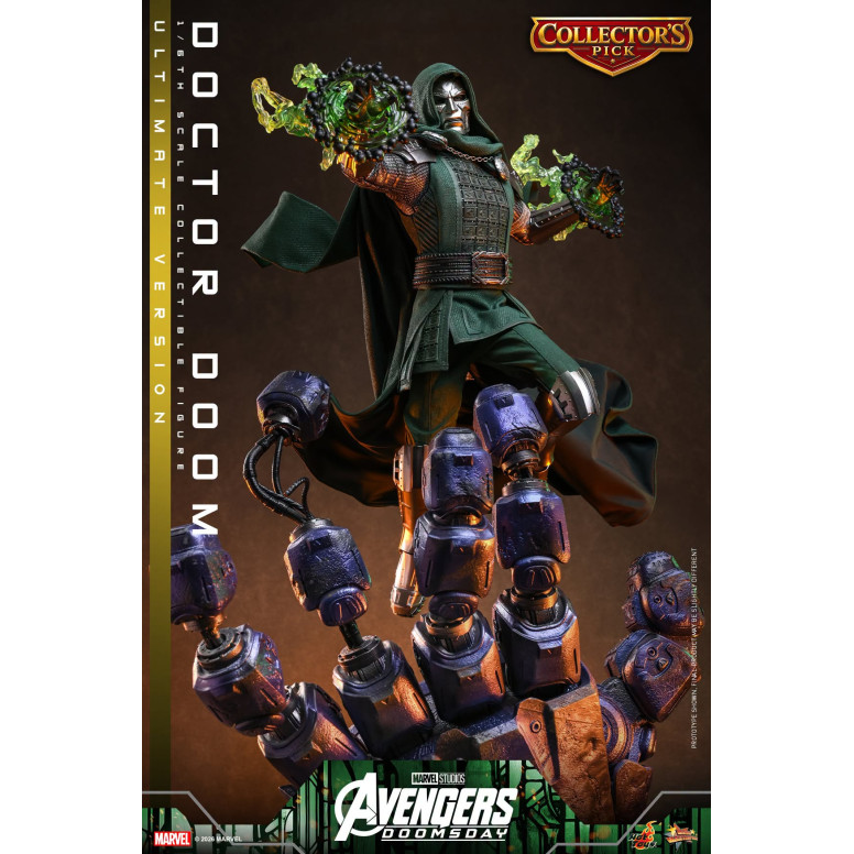 Hot Toys – Doctor Doom, Ultimate-Version MMS907, Maßstab 1:6 – Avengers: Doomsday
