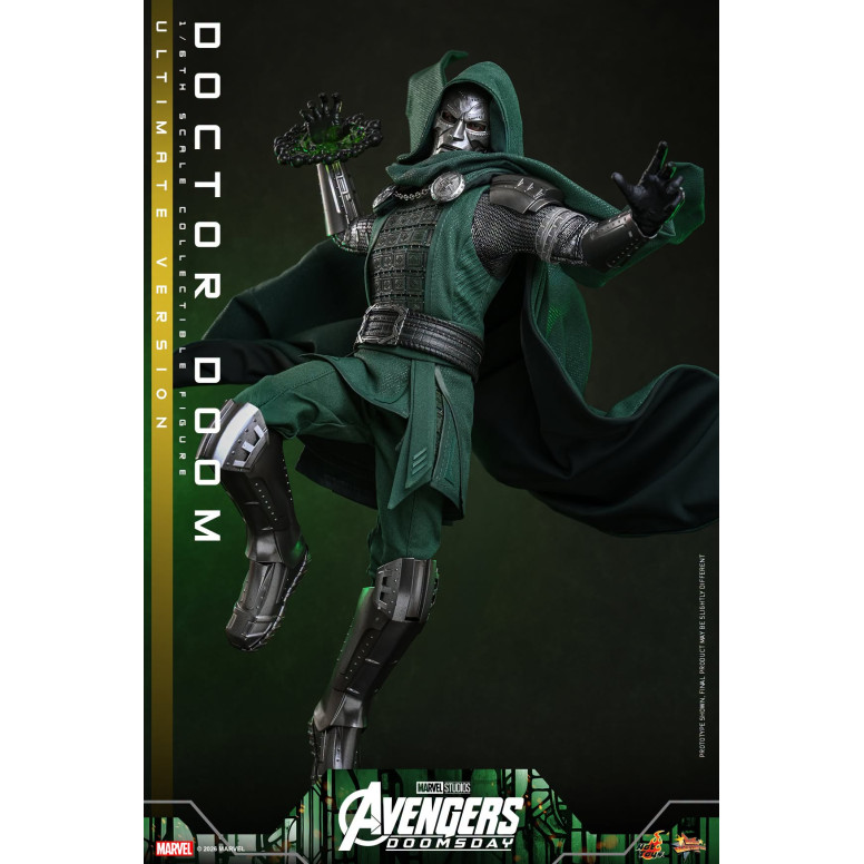 Hot Toys – Doctor Doom, Ultimate-Version MMS907, Maßstab 1:6 – Avengers: Doomsday