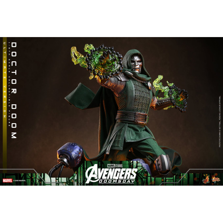 Hot Toys – Doctor Doom, Ultimate-Version MMS907, Maßstab 1:6 – Avengers: Doomsday