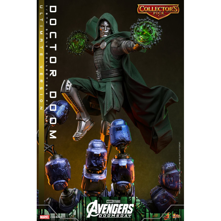 Hot Toys – Doctor Doom, Ultimate-Version MMS907, Maßstab 1:6 – Avengers: Doomsday