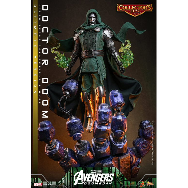 Hot Toys – Doctor Doom, Ultimate-Version MMS907, Maßstab 1:6 – Avengers: Doomsday
