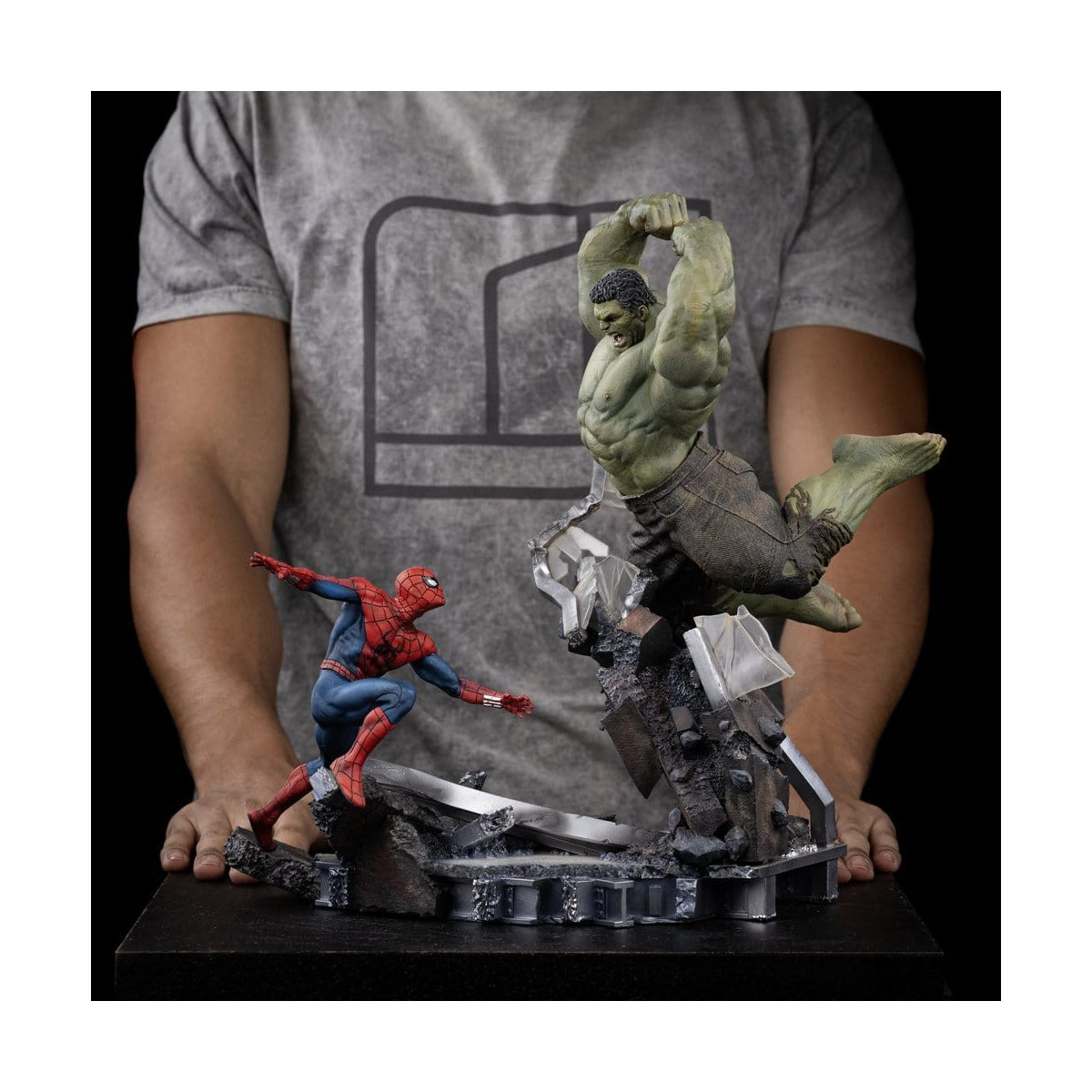 Iron Studios Marvel – Spider-Man vs. Hulk – Spider-Man „Brand New Day“ Art Scale 1:10