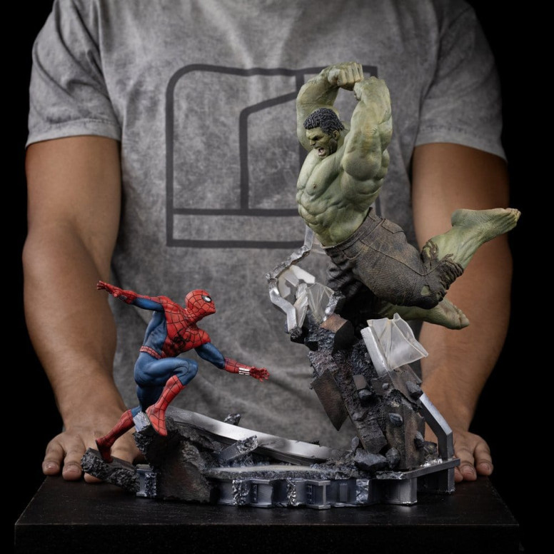 Iron Studios Marvel – Spider-Man vs. Hulk – Spider-Man „Brand New Day“ Art Scale 1:10
